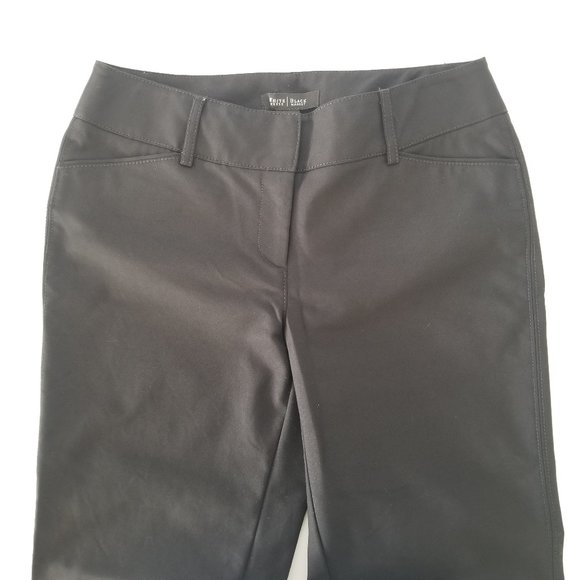 WHBM Black Comfort Stretch Slim Ankle Pant Size 2R - Picture 4 of 12